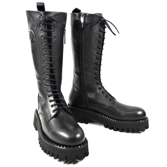Casadei Shoes - CASADEI 🇮🇹 WOMEN'S BLACK LEATHER FASHION BOOTS